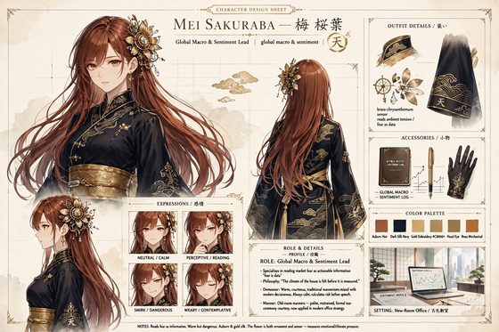 Mei Sakuraba character sheet