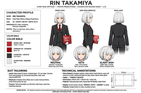 Rin Takamiya character sheet